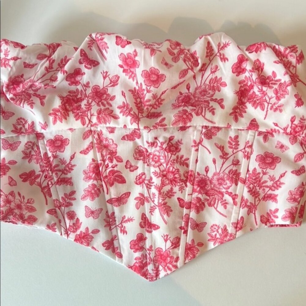 Princess Polly Corset Top Floral